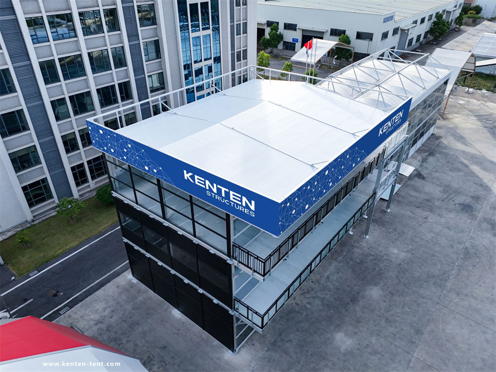 Triple Decker Structure Tent