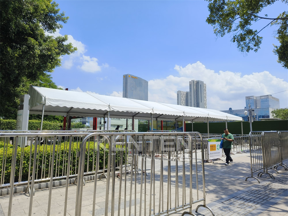 2025 Beauty Expo – Security Tents for Checkpoints