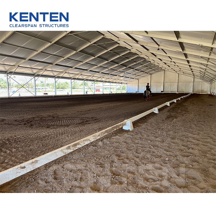 equestrian training arena tent features