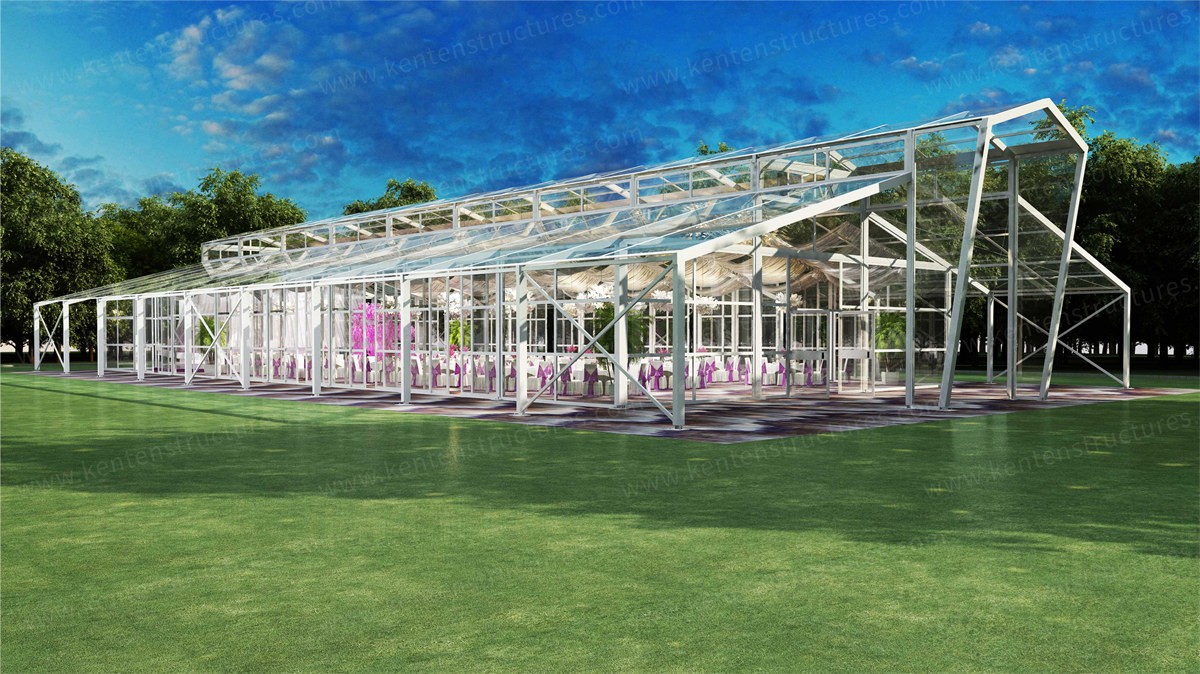 Create unforgettable wedding moments under the KENTEN Atrium Tent
