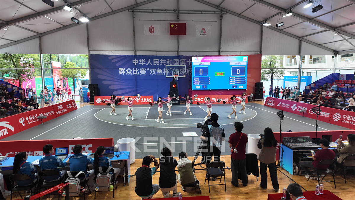 Basketball Tent Hall - Temporary Sports Facility