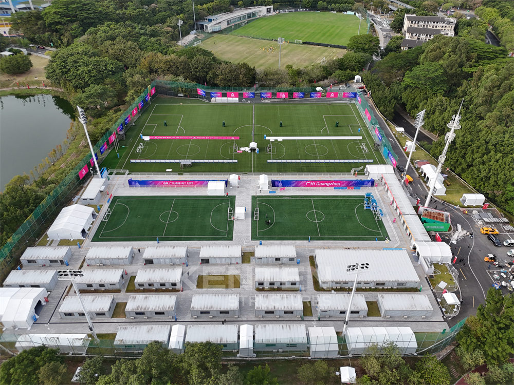 temporary sports facilities