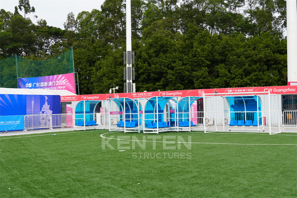 temporary sports facilities